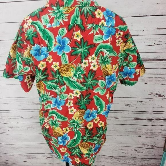 RjC vtg made in Hawaii Button Up XL shirt - Picture 3 of 10